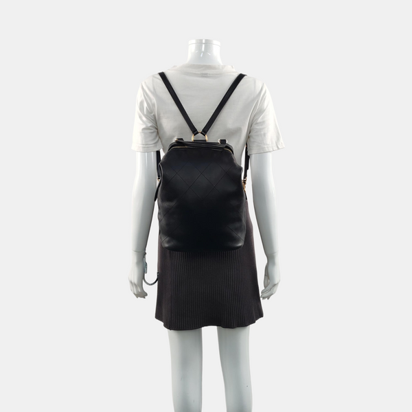 Quilted Lambskin Black