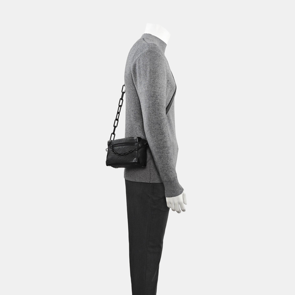 SOFT TRUNK Mini Monogram Calfskin Black