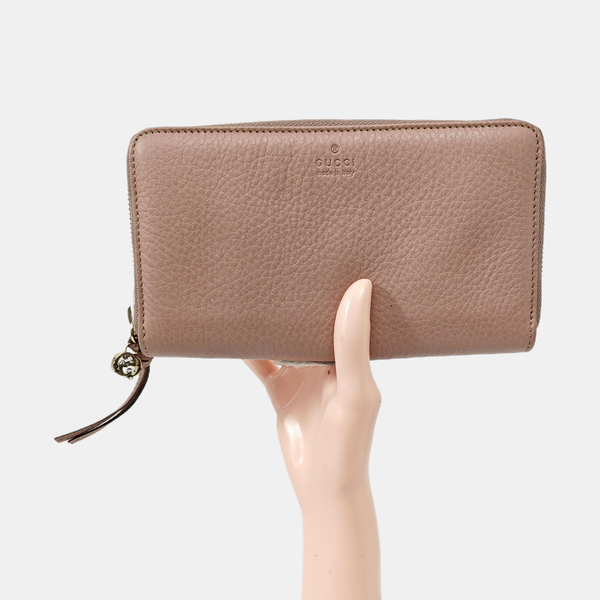Calfskin Wallet Pink