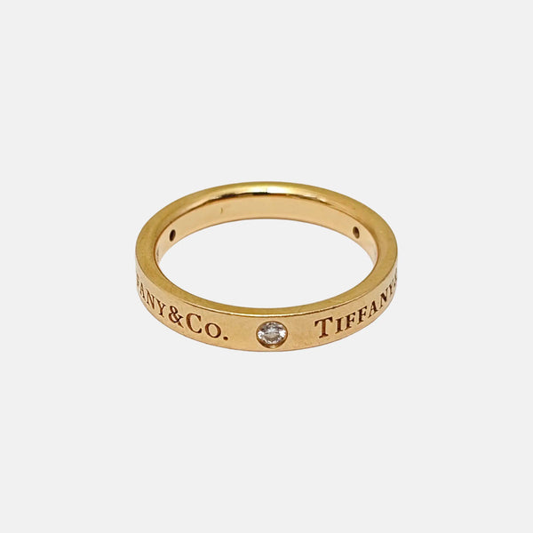 Tiffany & Co. 18k Rose Gold Ring EU 51