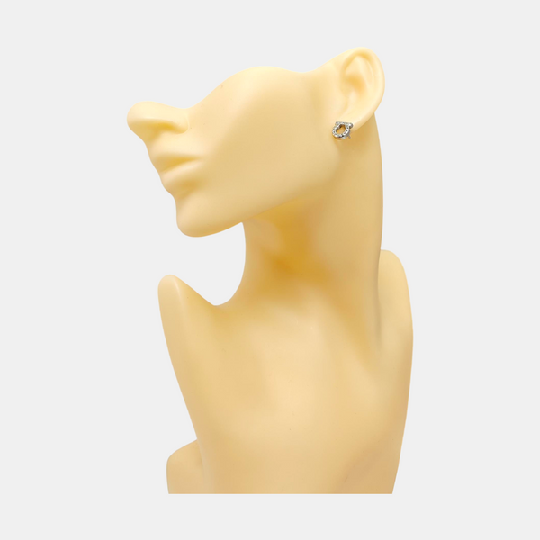 Metal Silver Stud Earrings