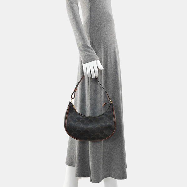 AVA Small Coated Canvas Brown