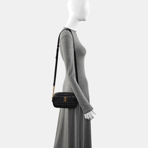 Lola Mini Quilted Lambskin Black