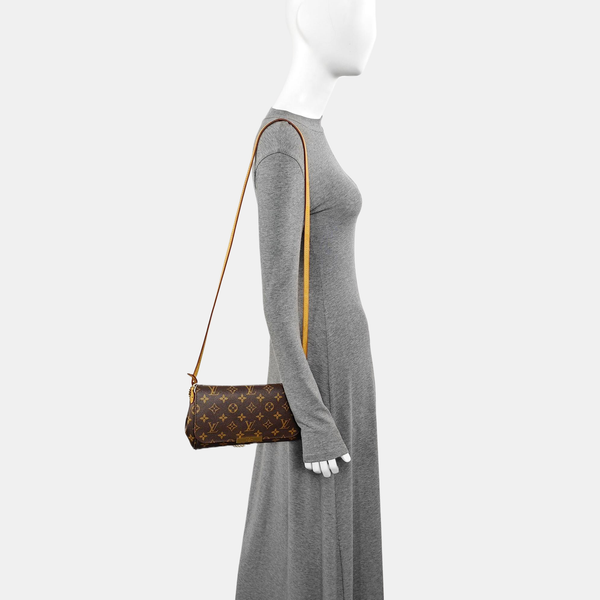 FAVORITE MM Monogram Coated Canvas Brown