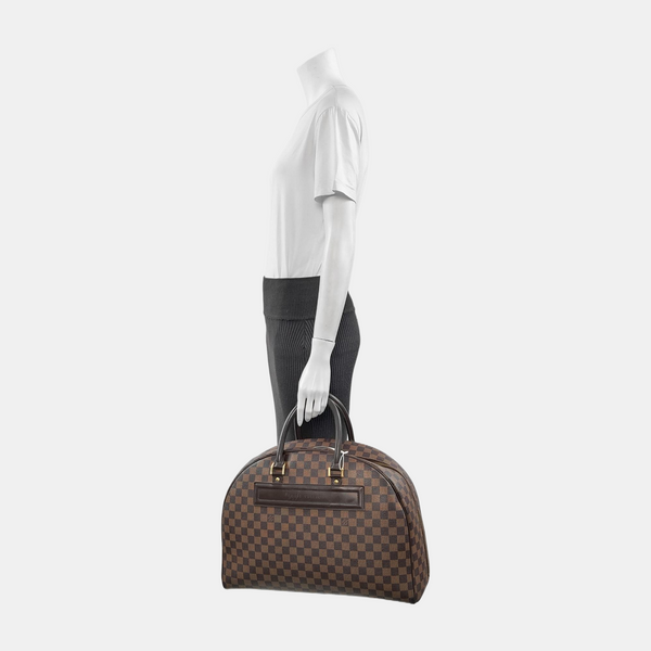 NOLITA Damier Ebene Coated Canvas Brown