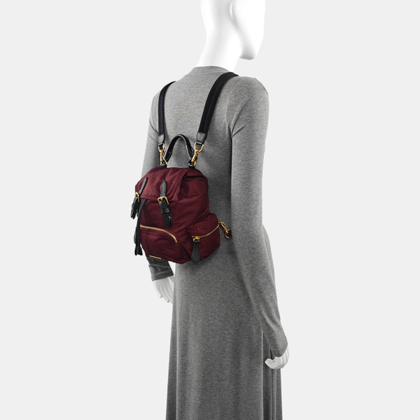 The Rucksack Nylon Red