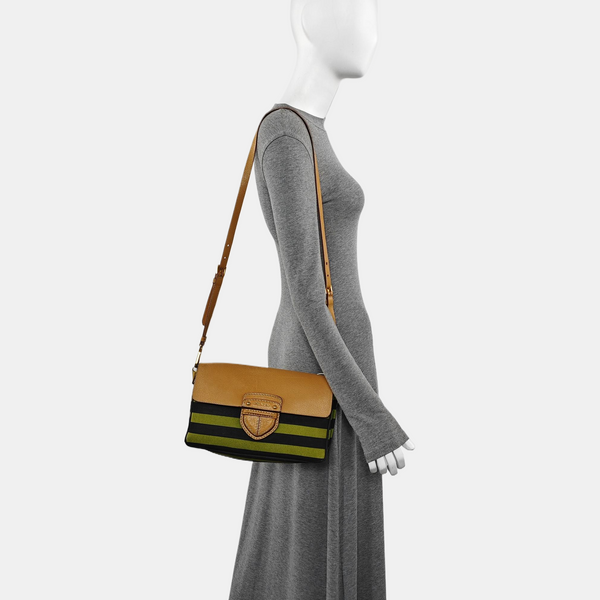 Fabric Shoulder Bag Multicolor