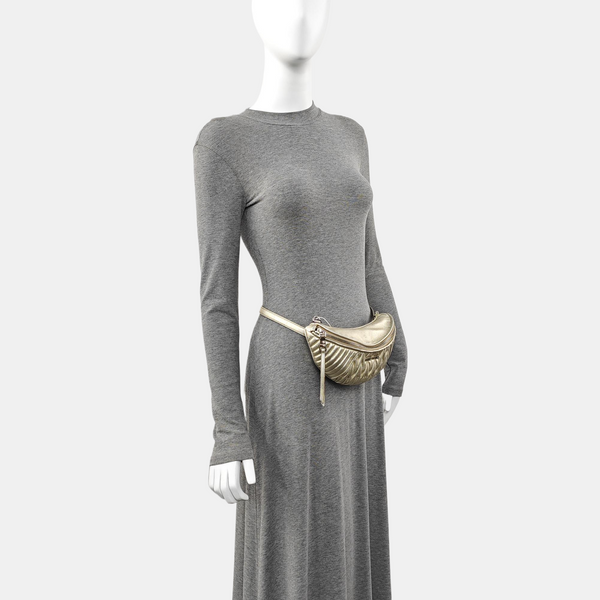 Lambskin Belt Bag Beige