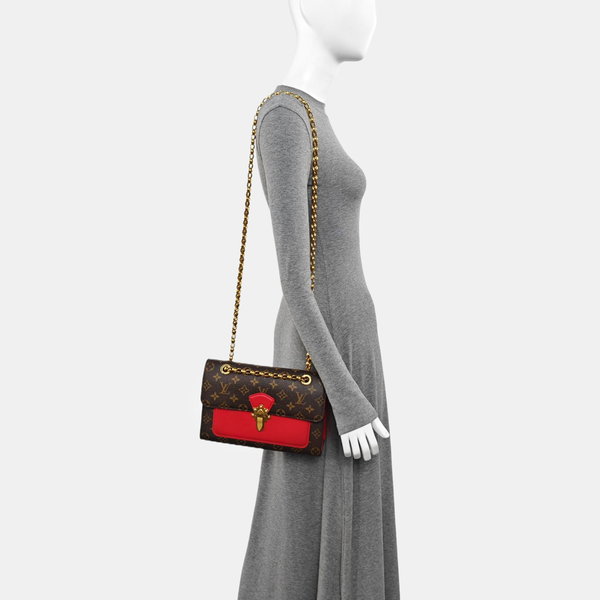 VICTOIRE Monogram Coated Canvas Brown
