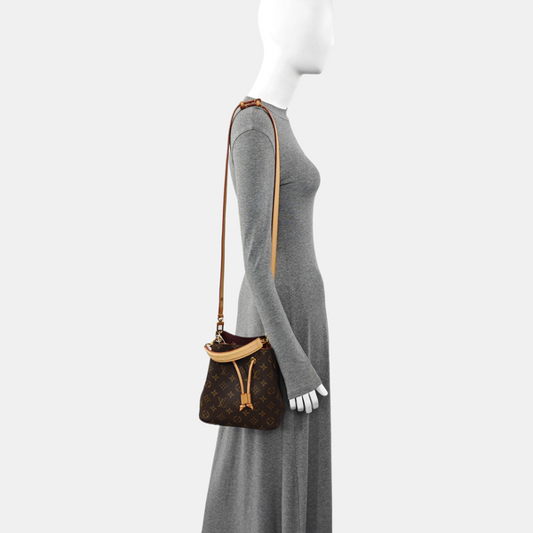 NÉONOÉ BB Monogram Coated Canvas Brown
