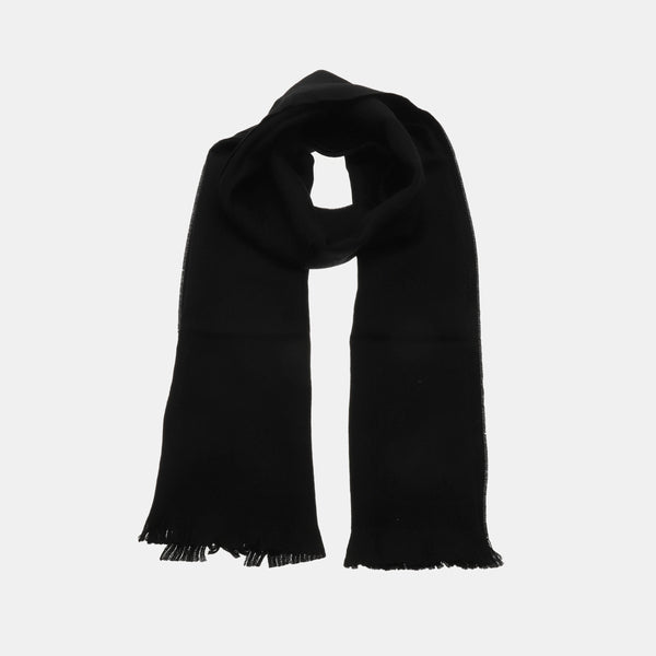 Wool Scarf Black
