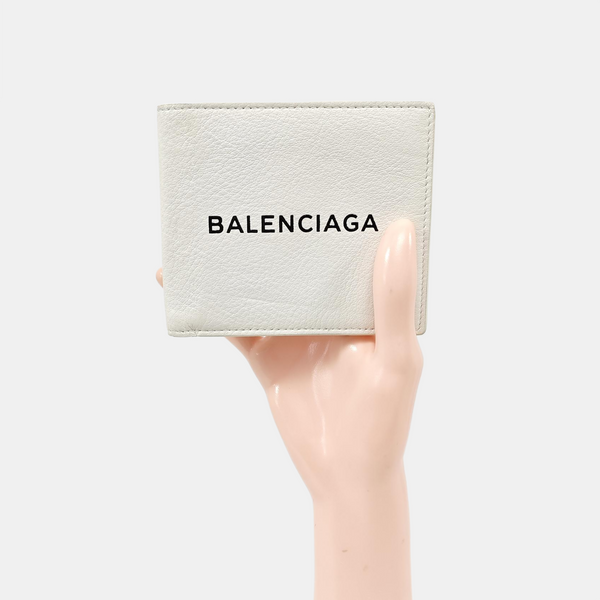 Calfskin Wallet White