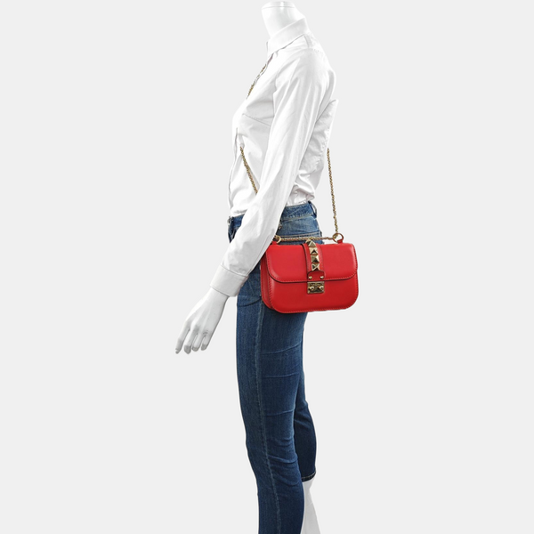 Glam Calfskin Red