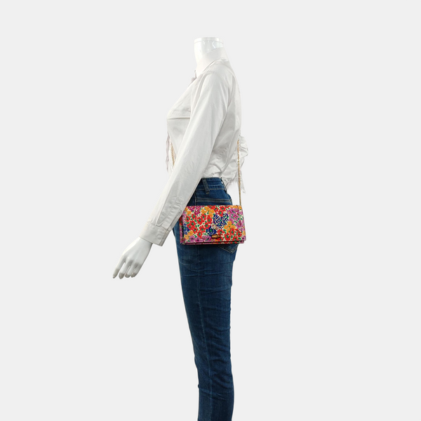 Calfskin Crossbody Bag Mini Multicolor