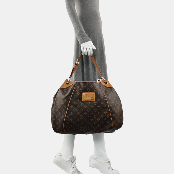 GALLIERA GM Monogram Coated Canvas Brown