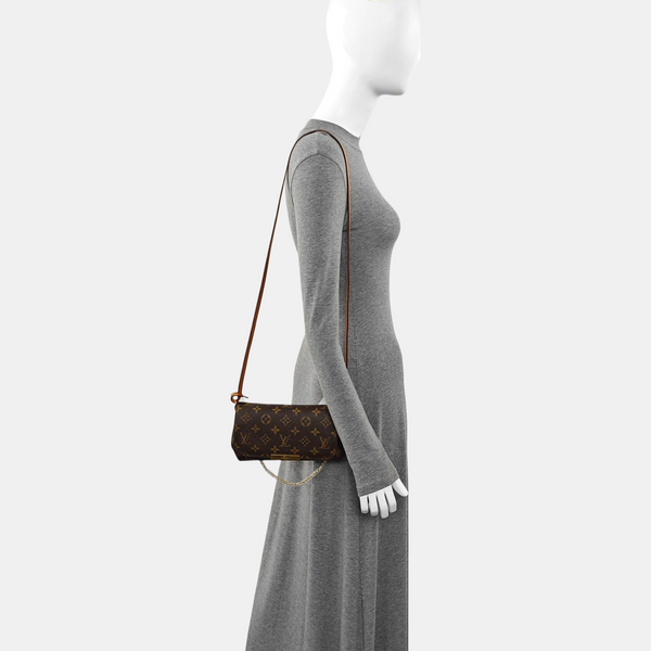 FAVORITE PM Monogram Coated Canvas Brown