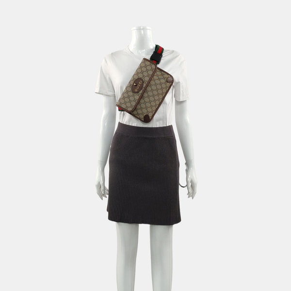 Neo Vintage Monogram Coated Canvas Beige