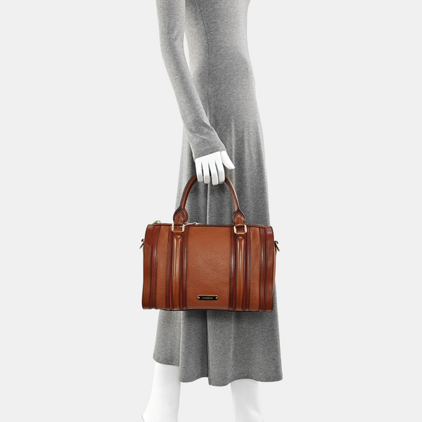 Alchester Quilted Calfskin Brown