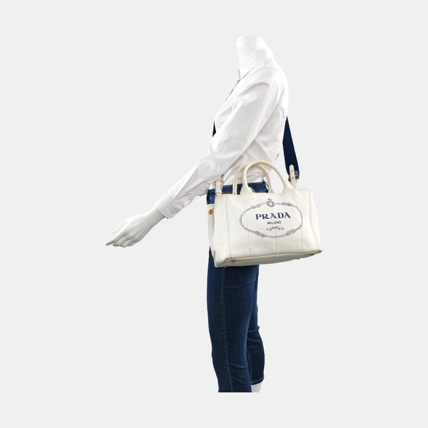 Denim Canvas White
