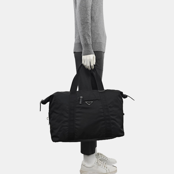Nylon Tote Bag Black