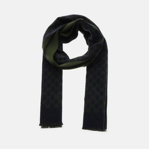 Wool Scarf Blue