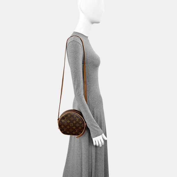 BOITE CHAPEAU PM Monogram Coated Canvas Brown