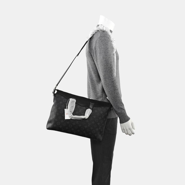 EXPLORER Monogram Coated Canvas Black