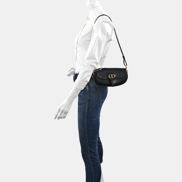 Authenticated pre-owned Bobby Calfskin Black - Shoulder Bag at Looply