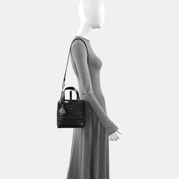 Toujours Small Cannage Calfskin Black