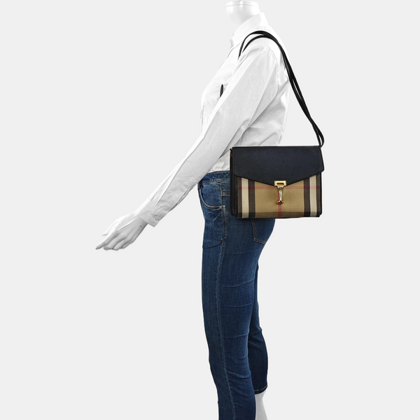Macken Small Patchwork Black
