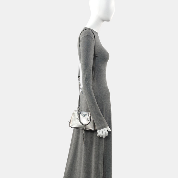 Promenade Mini Calfskin Silver