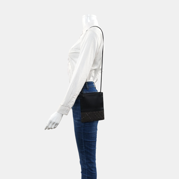 Calfskin Crossbody Bag Black