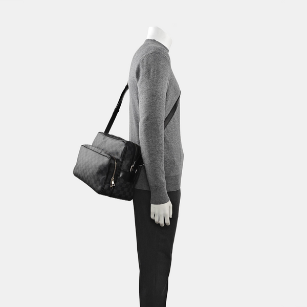 IEOH Damier Graphite Coated Canvas Gray