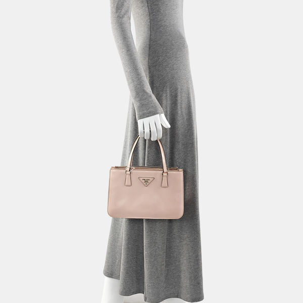 Galleria Small Patent Leather Pink