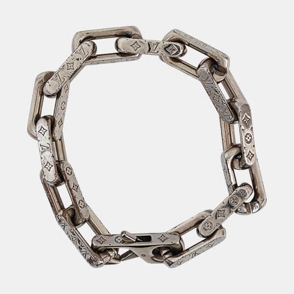 MONOGRAM Metal Silver Bracelet