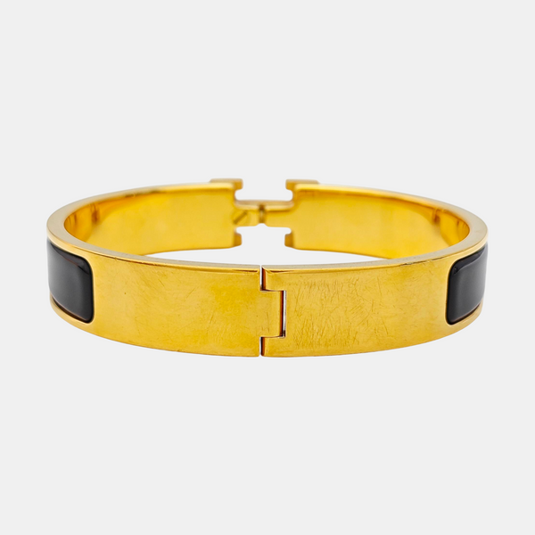 Clic H Metal Gold Bangle