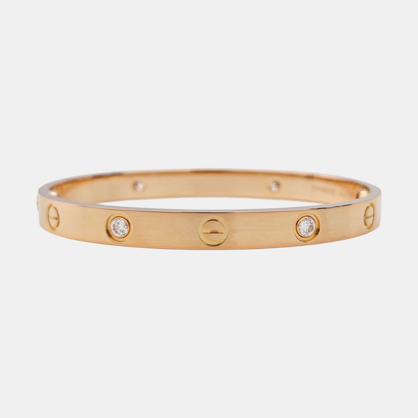 LOVE 18k Rose Gold Bangle