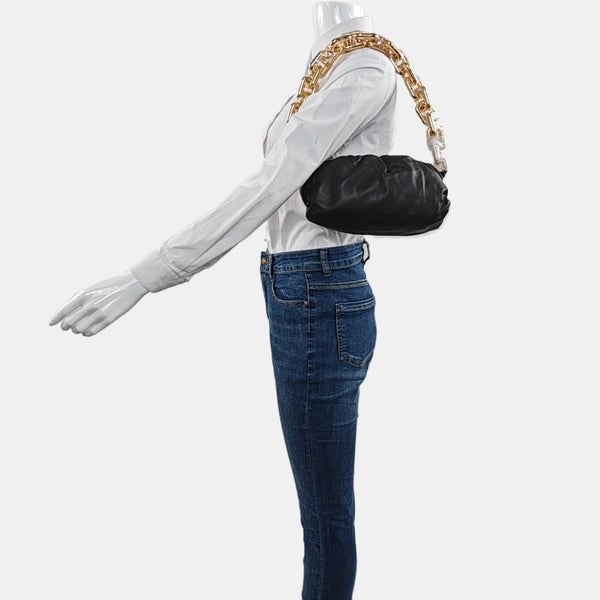 The Pouch Mini Calfskin Black