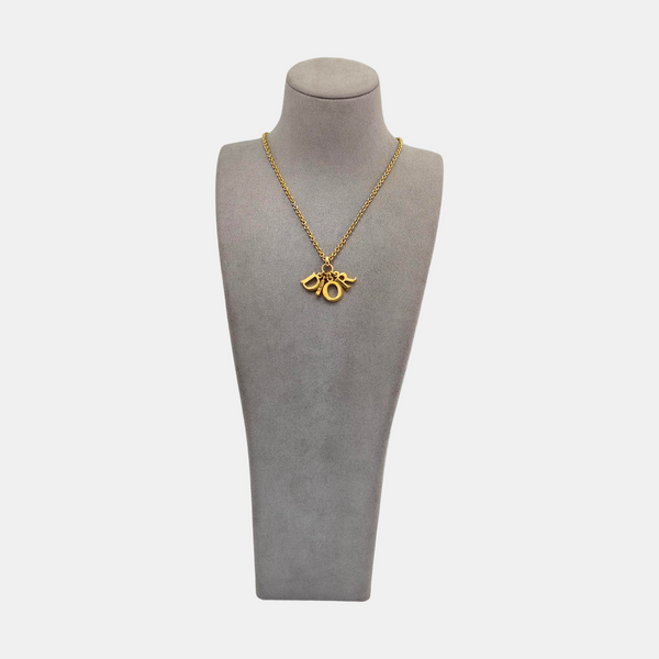 Dio(r)evolution Metal Gold Necklace