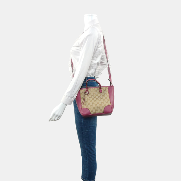 Authenticated pre-owned Bree Monogram Canvas Beige - Shoulder Bag at Looply