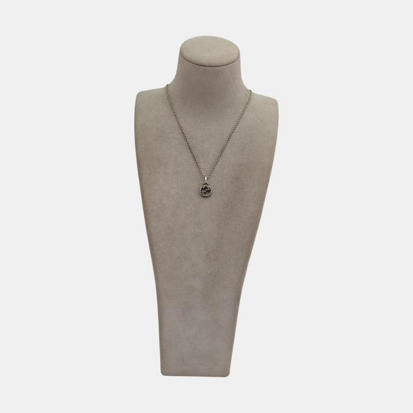Interlocking G 925 Sterling Silver Necklace