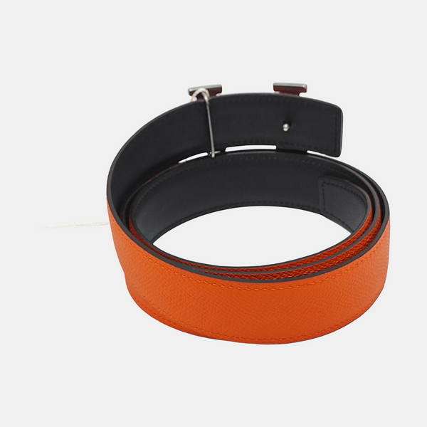 Leather Belt Orange