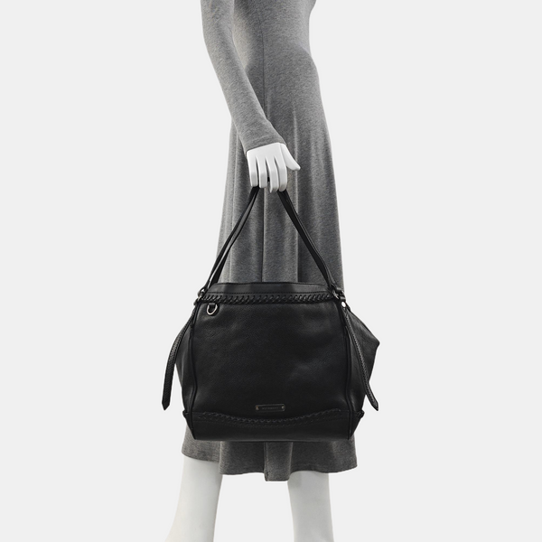 Calfskin Tote Bag Black