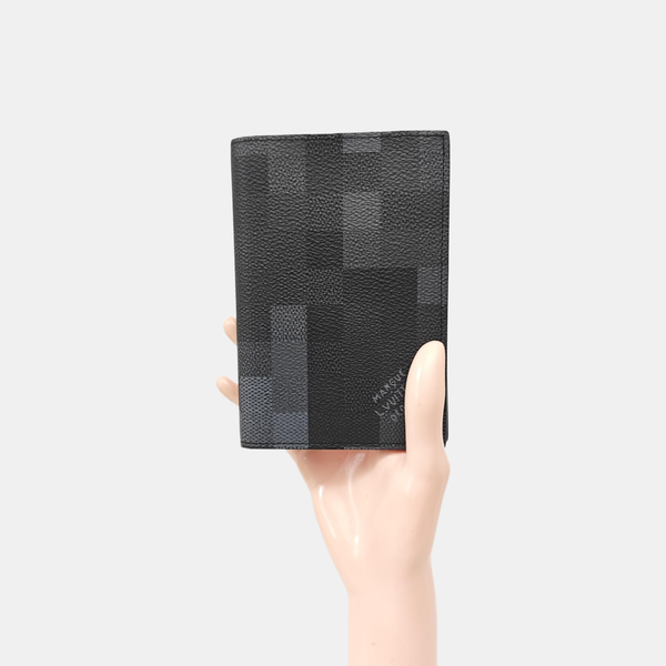 Damier Graphite Coated Canvas Wallet Black