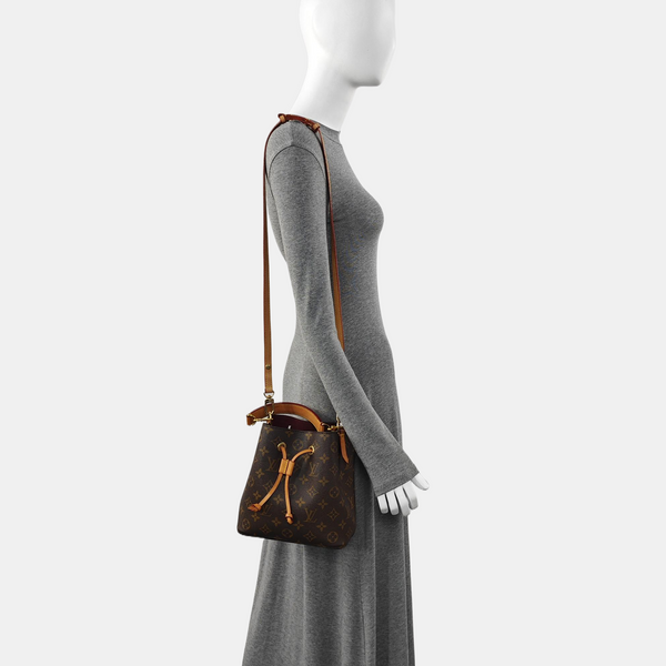 NÉONOÉ BB Monogram Coated Canvas Brown