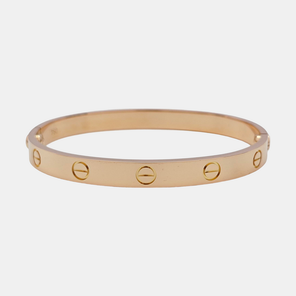 LOVE 18k Rose Gold Bangle