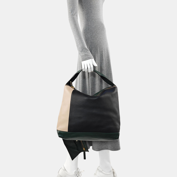 Lambskin Top Handle Bag Multicolor