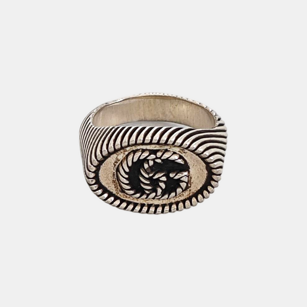 GG Running 925 Sterling Silver Ring EU 52