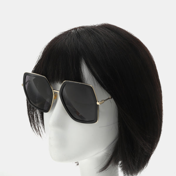 Black Synthetic Sunglasses