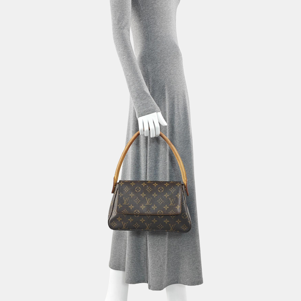 LOOPING PM Monogram Coated Canvas Brown